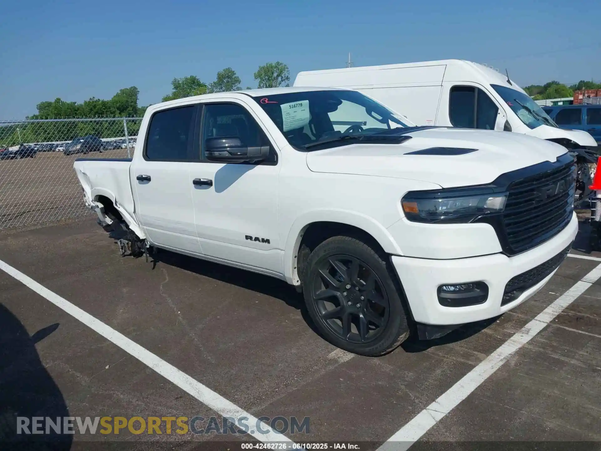 1 Photograph of a damaged car 1C6SRFJP2SN620617 RAM 1500 2025