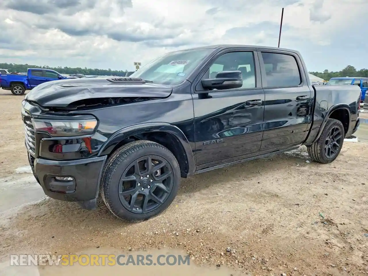 1 Photograph of a damaged car 1C6SRFJP3SN641573 RAM 1500 2025