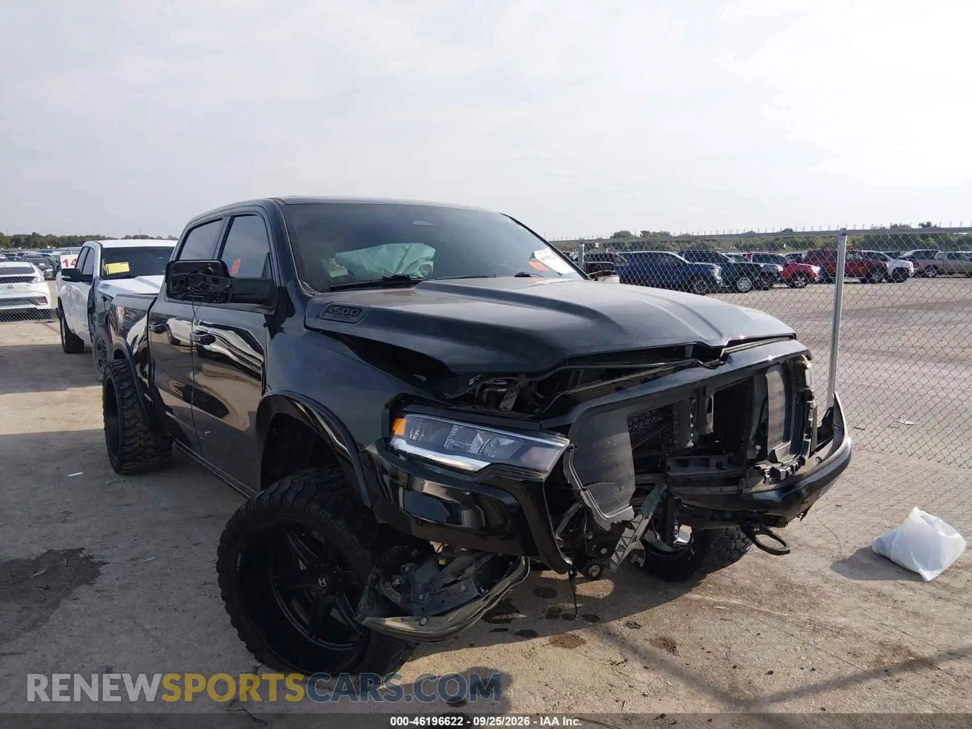 1 Photograph of a damaged car 1C6SRFJP5SN536632 RAM 1500 2025