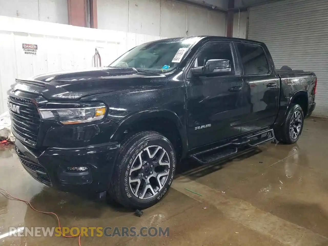 1 Photograph of a damaged car 1C6SRFJP6SN536882 RAM 1500 2025