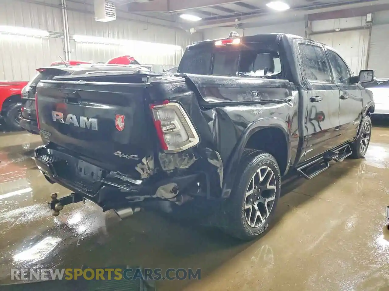 3 Photograph of a damaged car 1C6SRFJP6SN536882 RAM 1500 2025