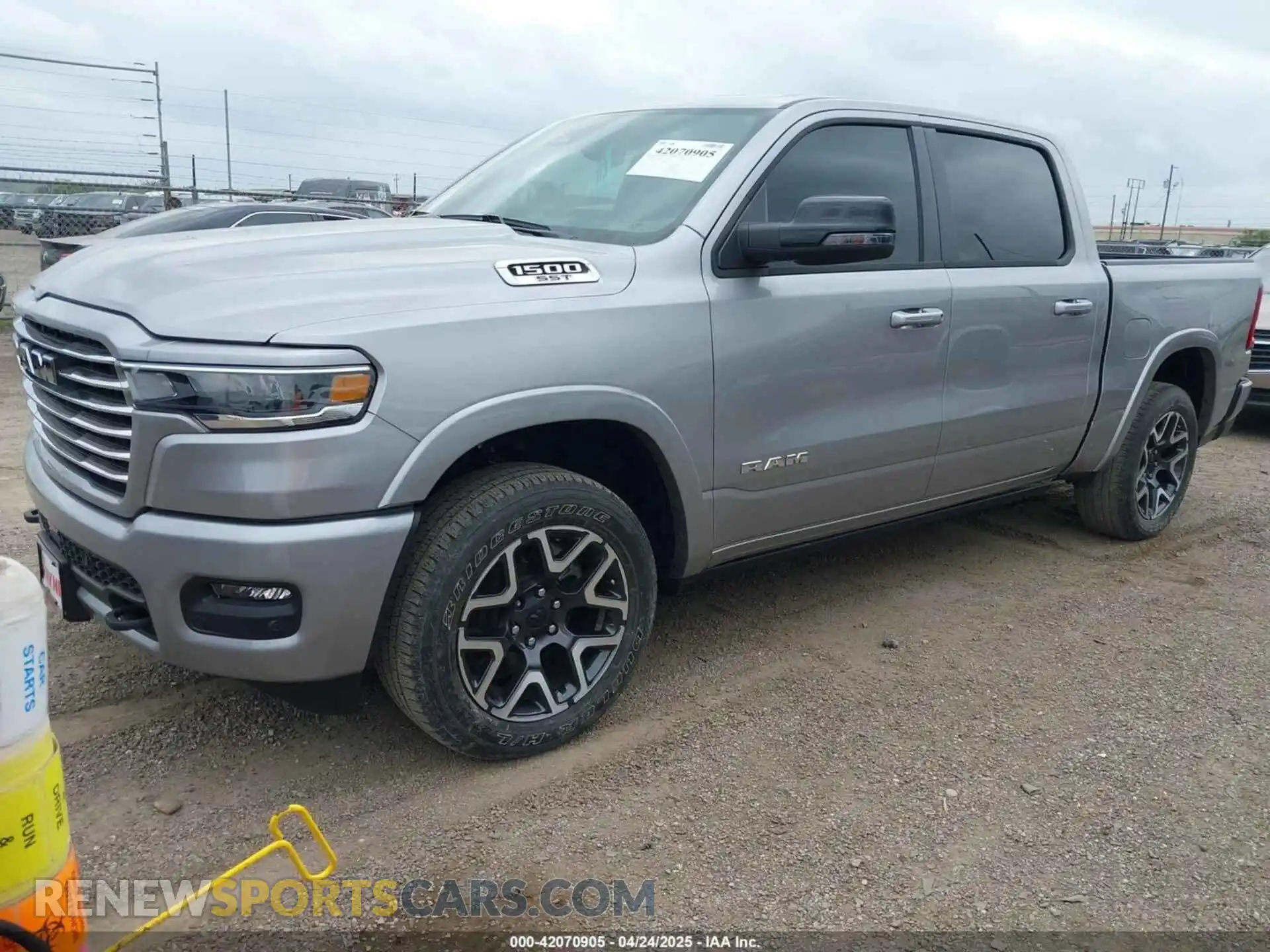 2 Photograph of a damaged car 1C6SRFJP6SN649022 RAM 1500 2025