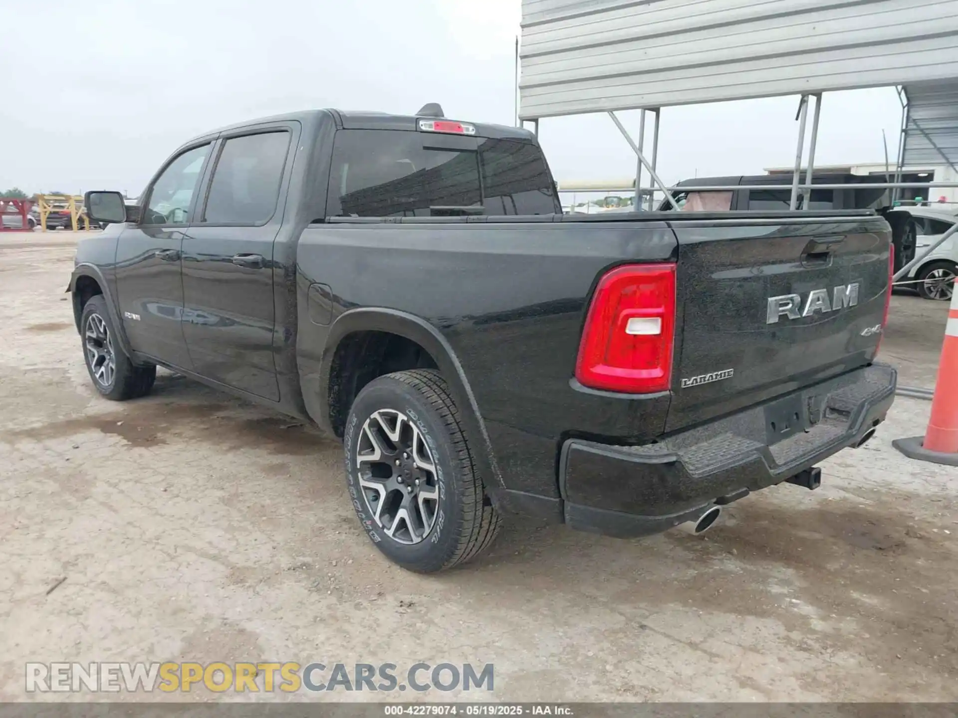 3 Photograph of a damaged car 1C6SRFJP7SN502028 RAM 1500 2025