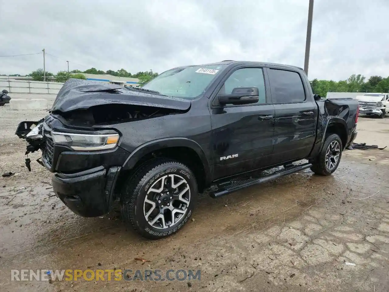 1 Photograph of a damaged car 1C6SRFJP7SN547132 RAM 1500 2025