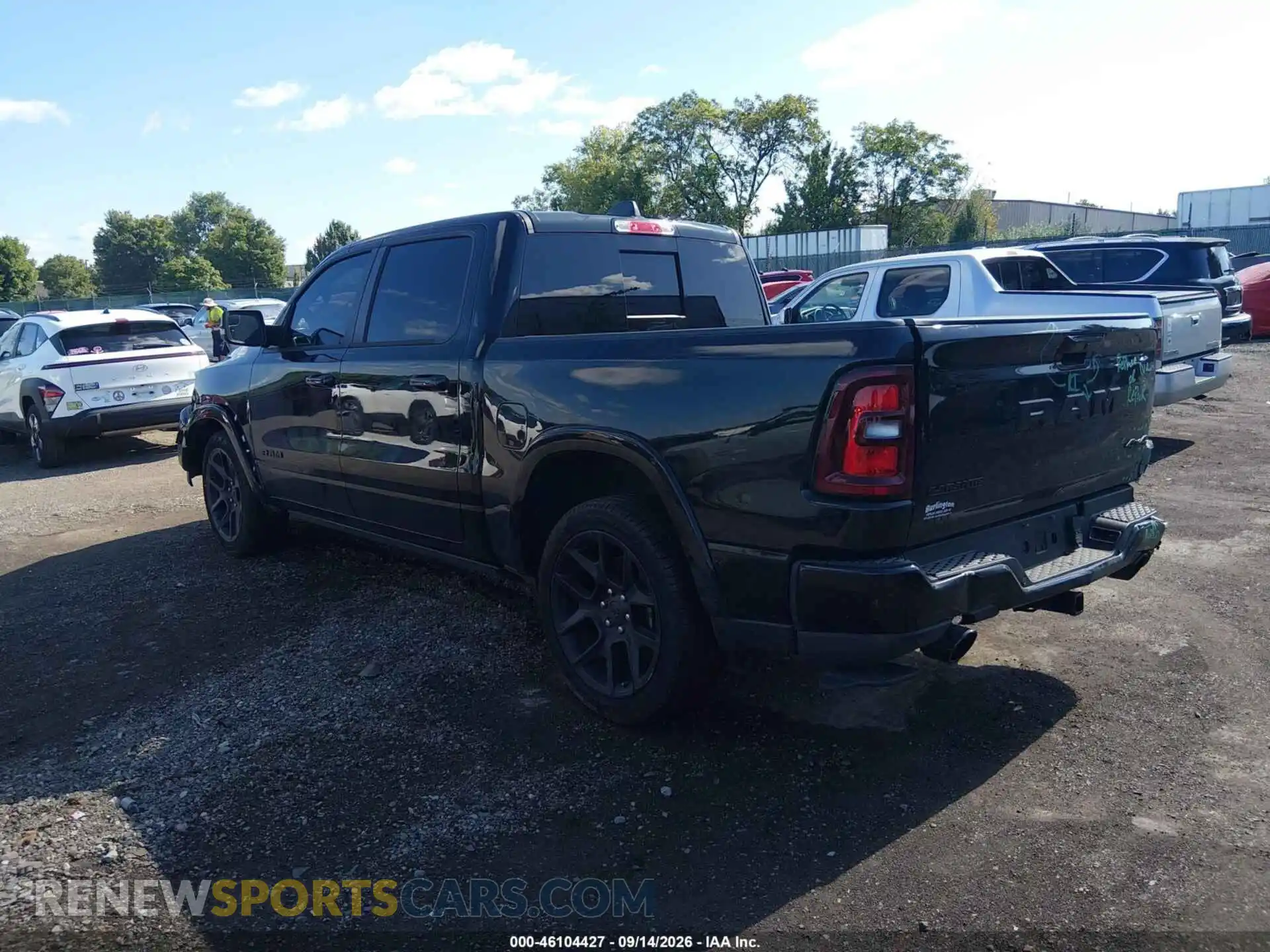3 Photograph of a damaged car 1C6SRFJP7SN753924 RAM 1500 2025