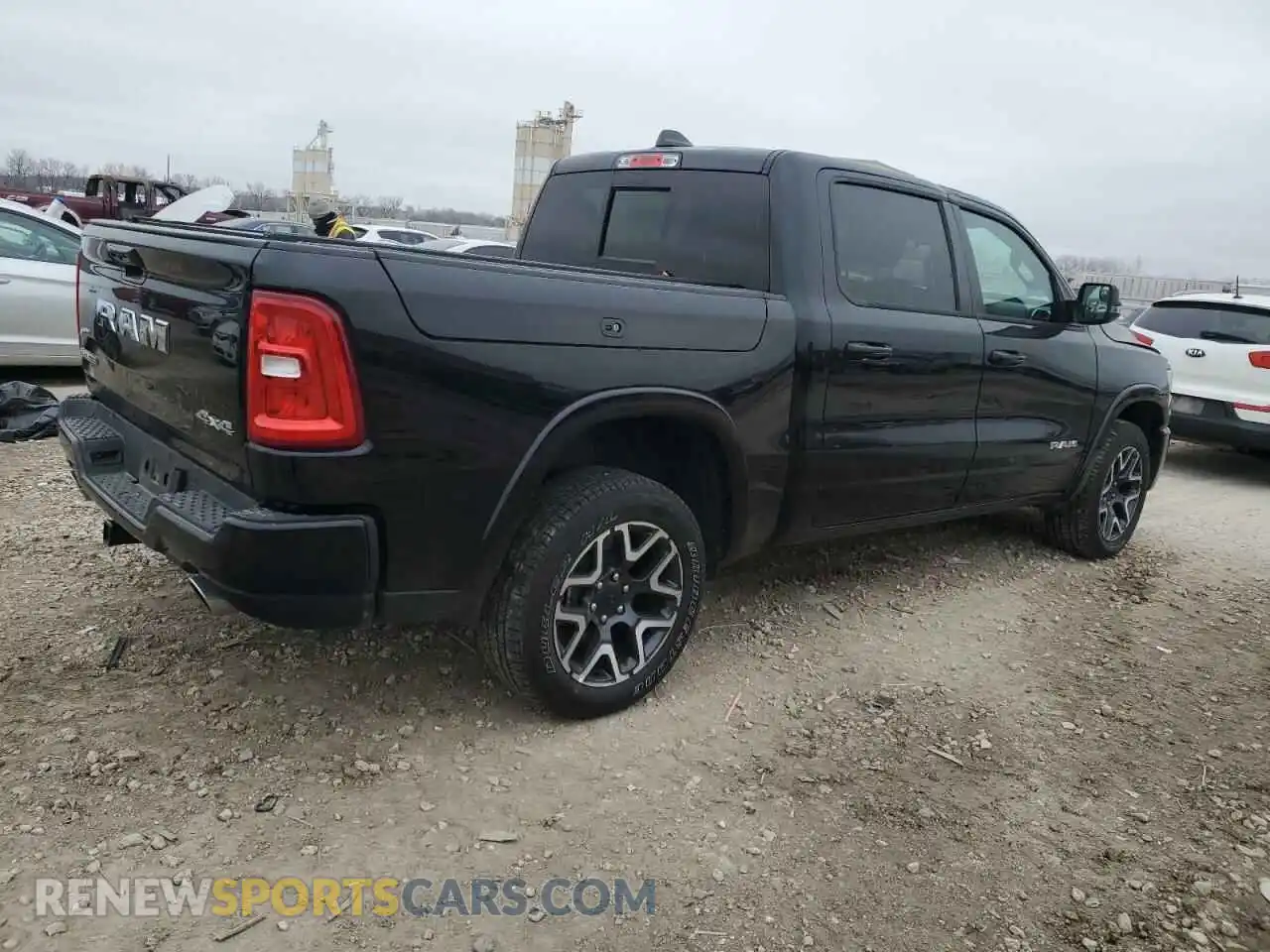 3 Photograph of a damaged car 1C6SRFJP8SN507349 RAM 1500 2025
