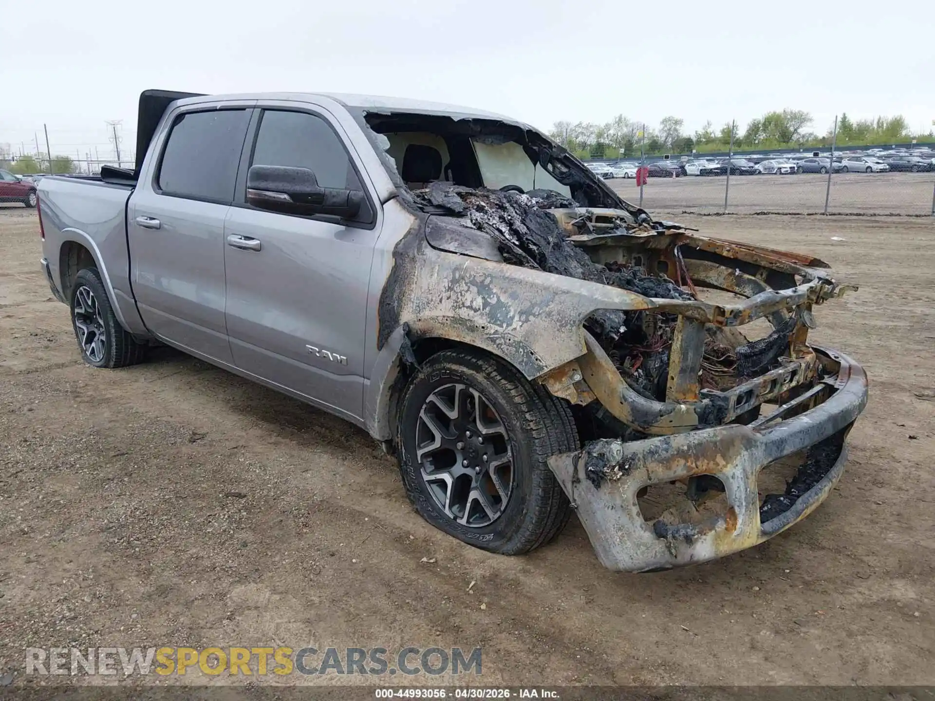 1 Photograph of a damaged car 1C6SRFJP8SN546748 RAM 1500 2025