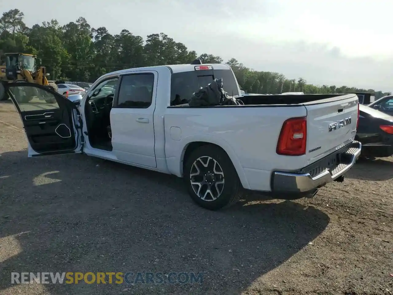 2 Photograph of a damaged car 1C6SRFJP8SN578681 RAM 1500 2025