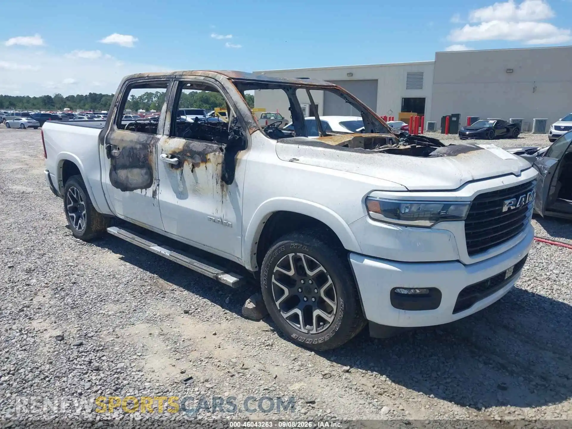 1 Photograph of a damaged car 1C6SRFJP9SN582190 RAM 1500 2025