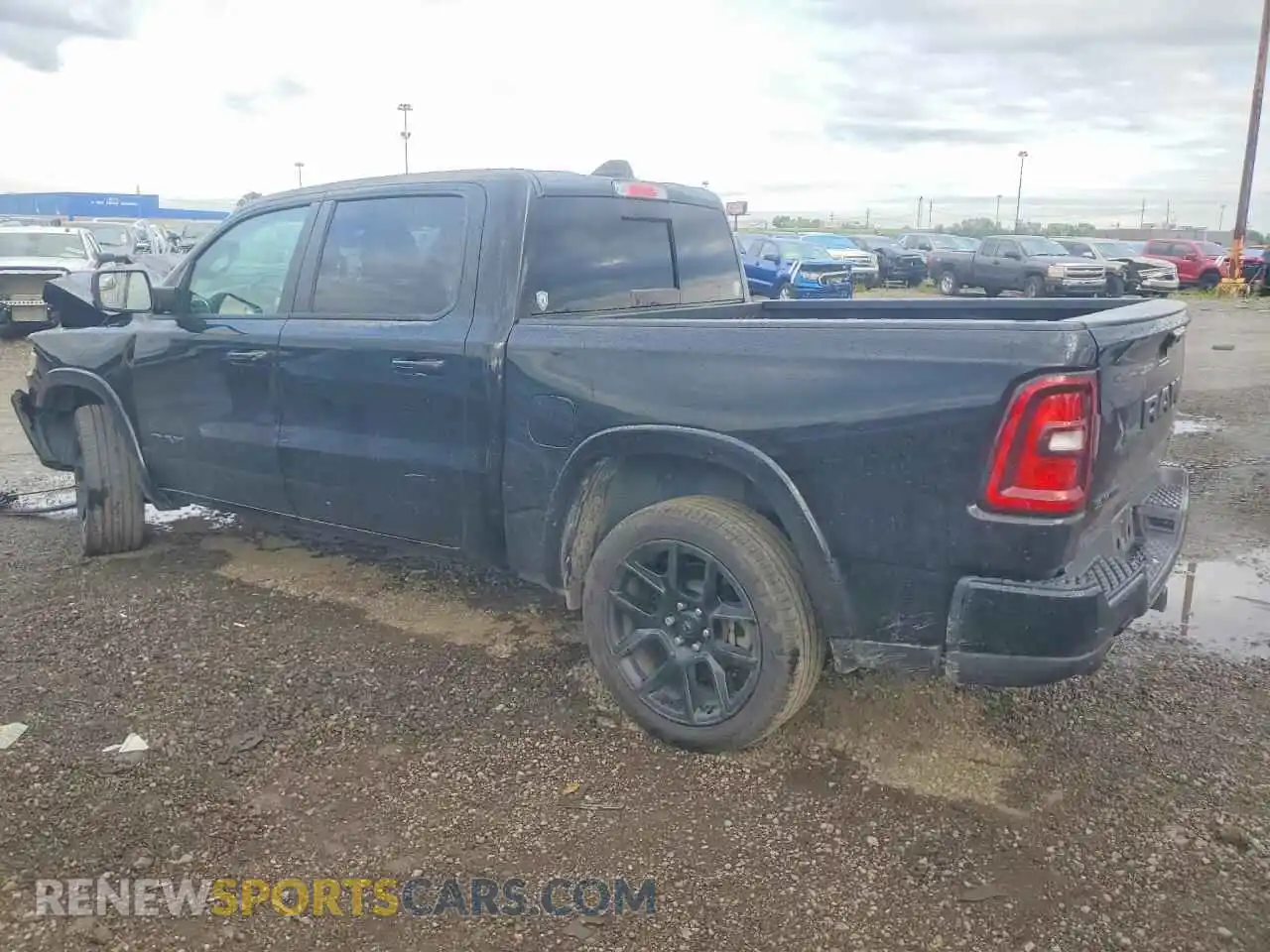 2 Photograph of a damaged car 1C6SRFJPXSN604293 RAM 1500 2025