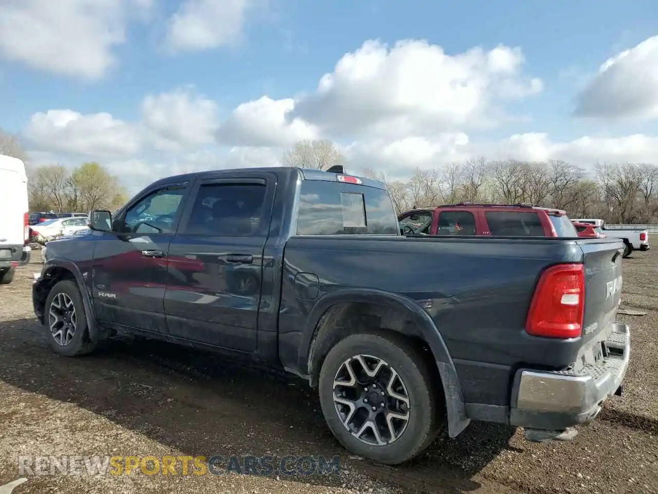 2 Photograph of a damaged car 1C6SRFJPXSN655602 RAM 1500 2025