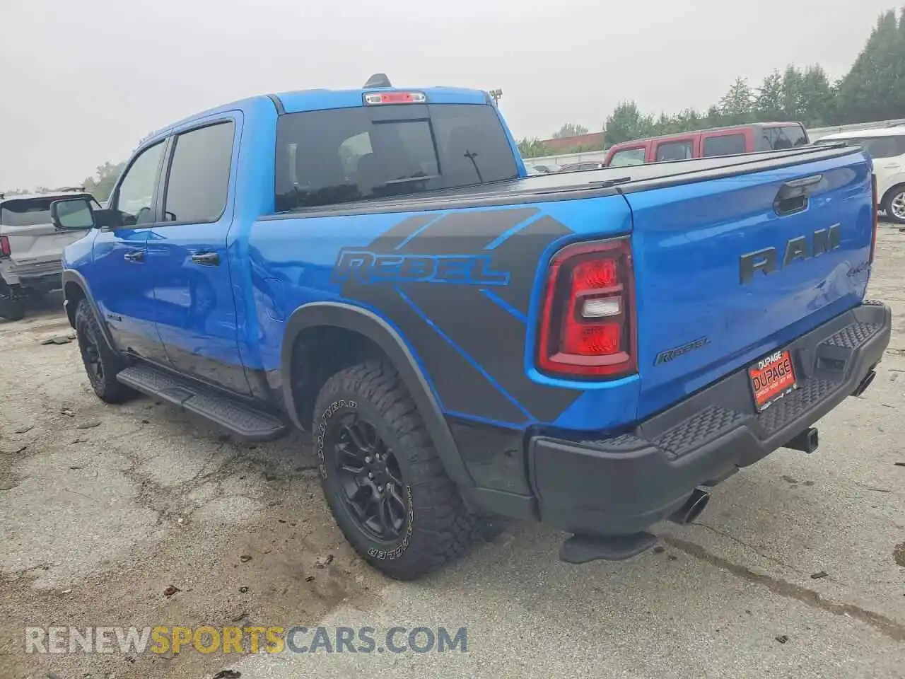 2 fotografías del automóvil dañado 1C6SRFLP0SN593799 RAM 1500 2025