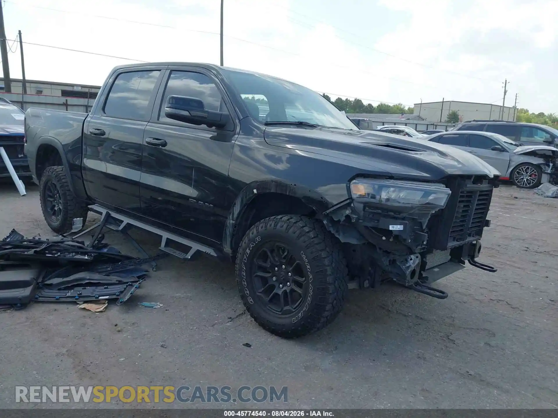 1 Photograph of a damaged car 1C6SRFLP0SN684152 RAM 1500 2025