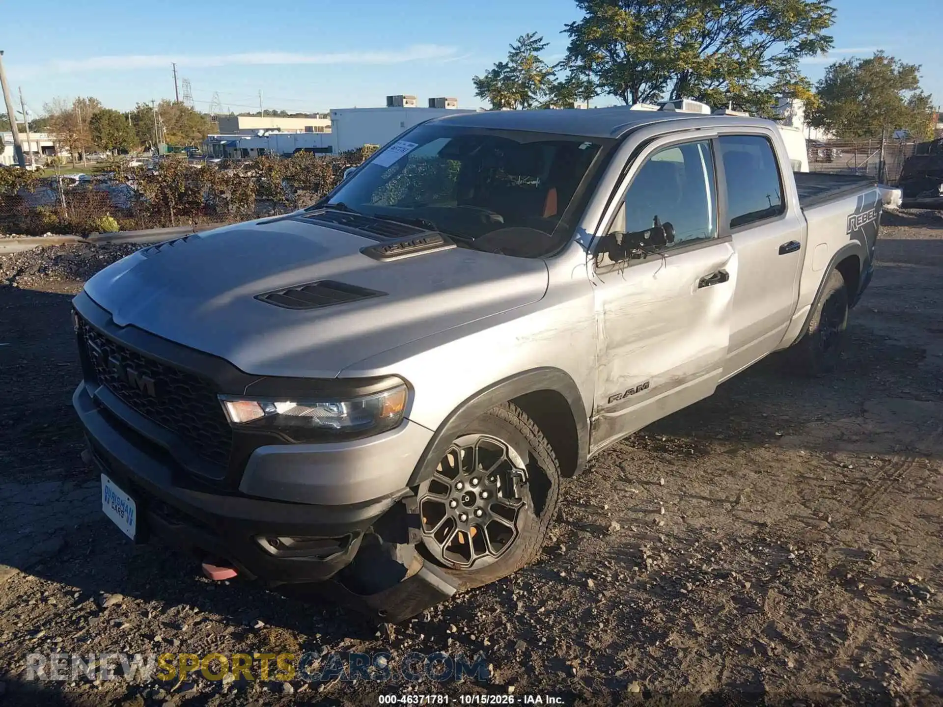 2 Photograph of a damaged car 1C6SRFLP3SN581081 RAM 1500 2025