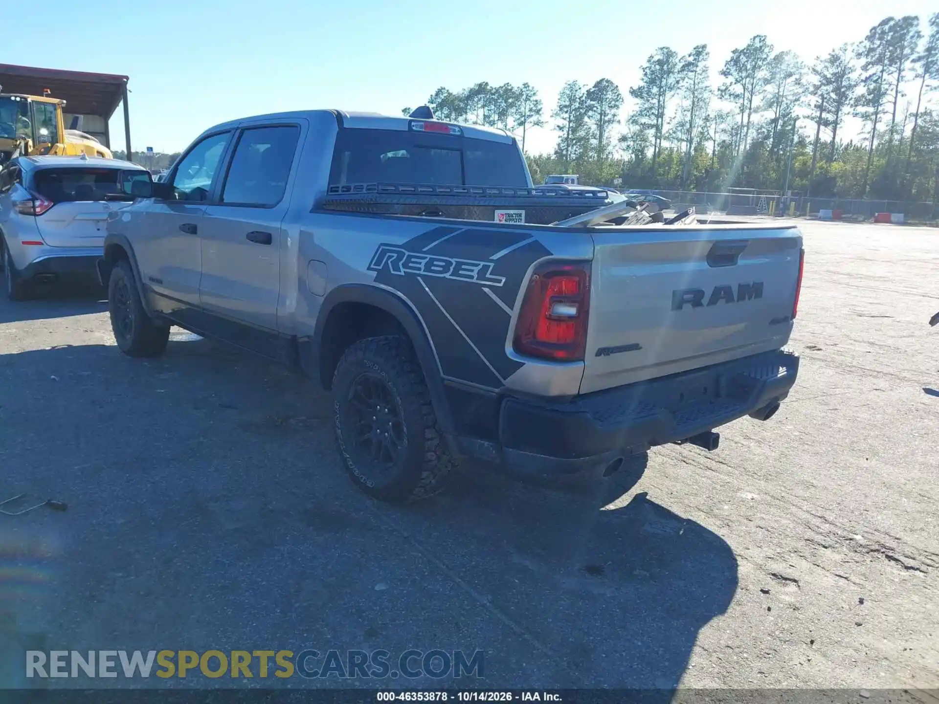 3 fotografías del automóvil dañado 1C6SRFLP4SN578397 RAM 1500 2025