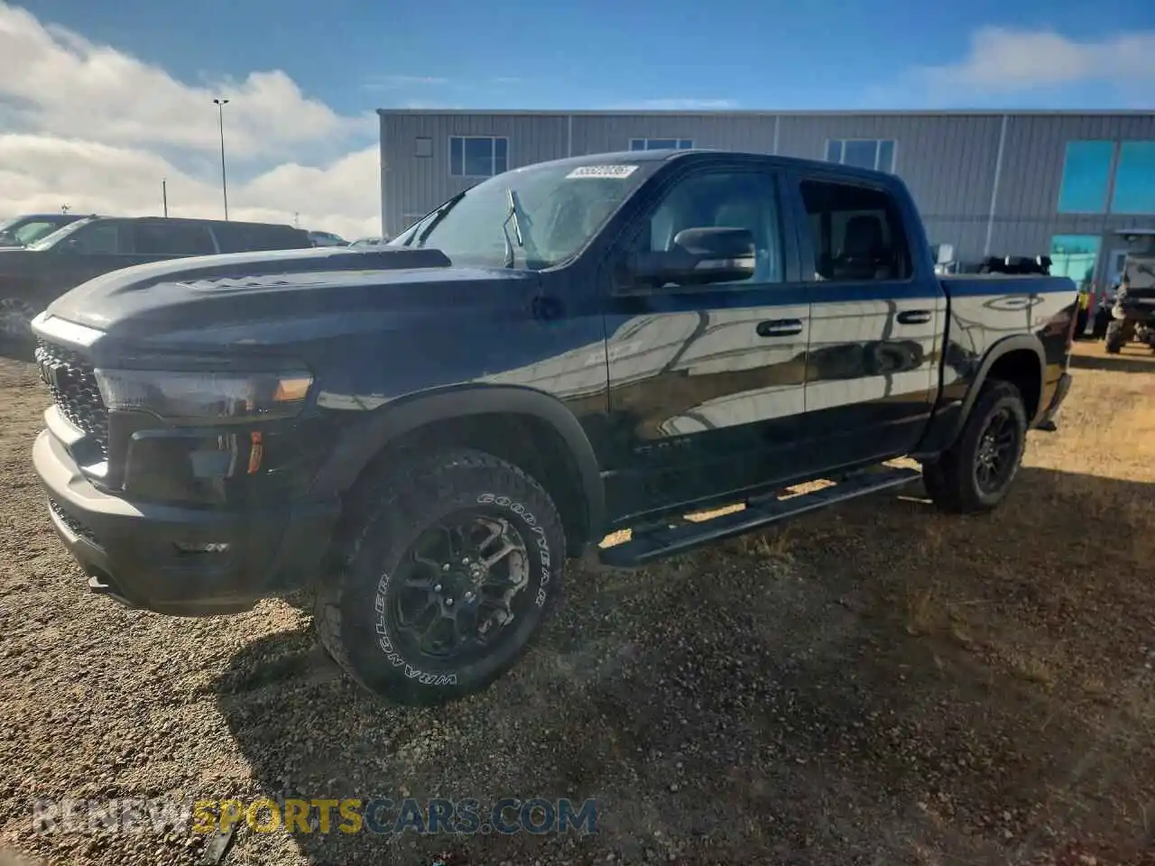 1 Photograph of a damaged car 1C6SRFLP4SN742683 RAM 1500 2025