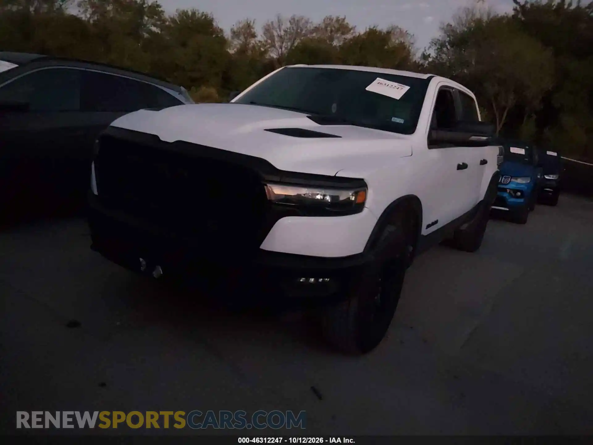 2 Photograph of a damaged car 1C6SRFLP6SN570401 RAM 1500 2025