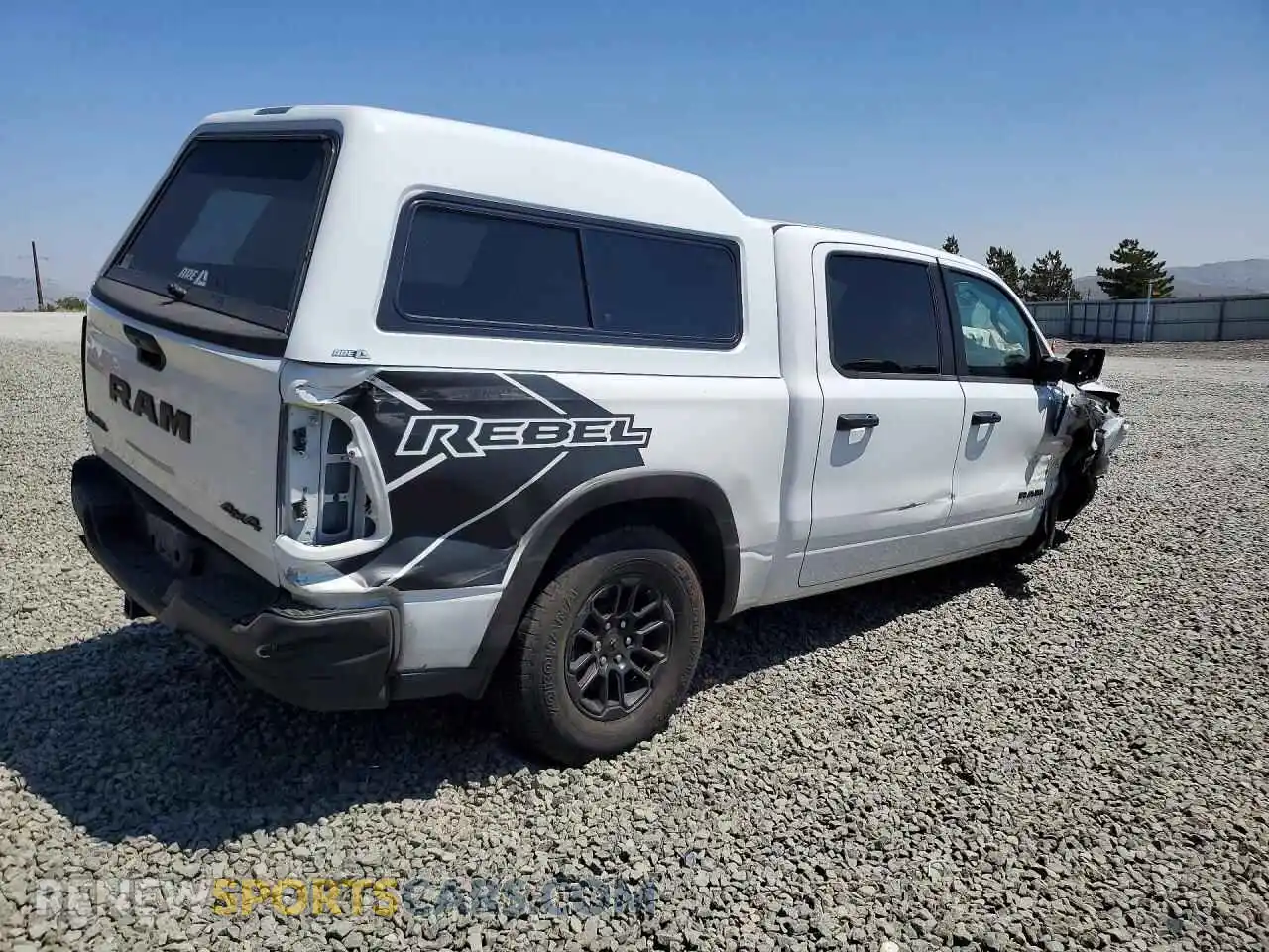 3 Фотография поврежденного автомобиля 1C6SRFLP6SN596867 RAM 1500 2025