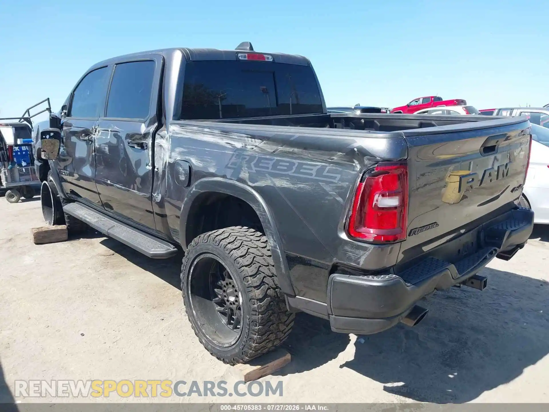 3 Photograph of a damaged car 1C6SRFLP6SN699030 RAM 1500 2025