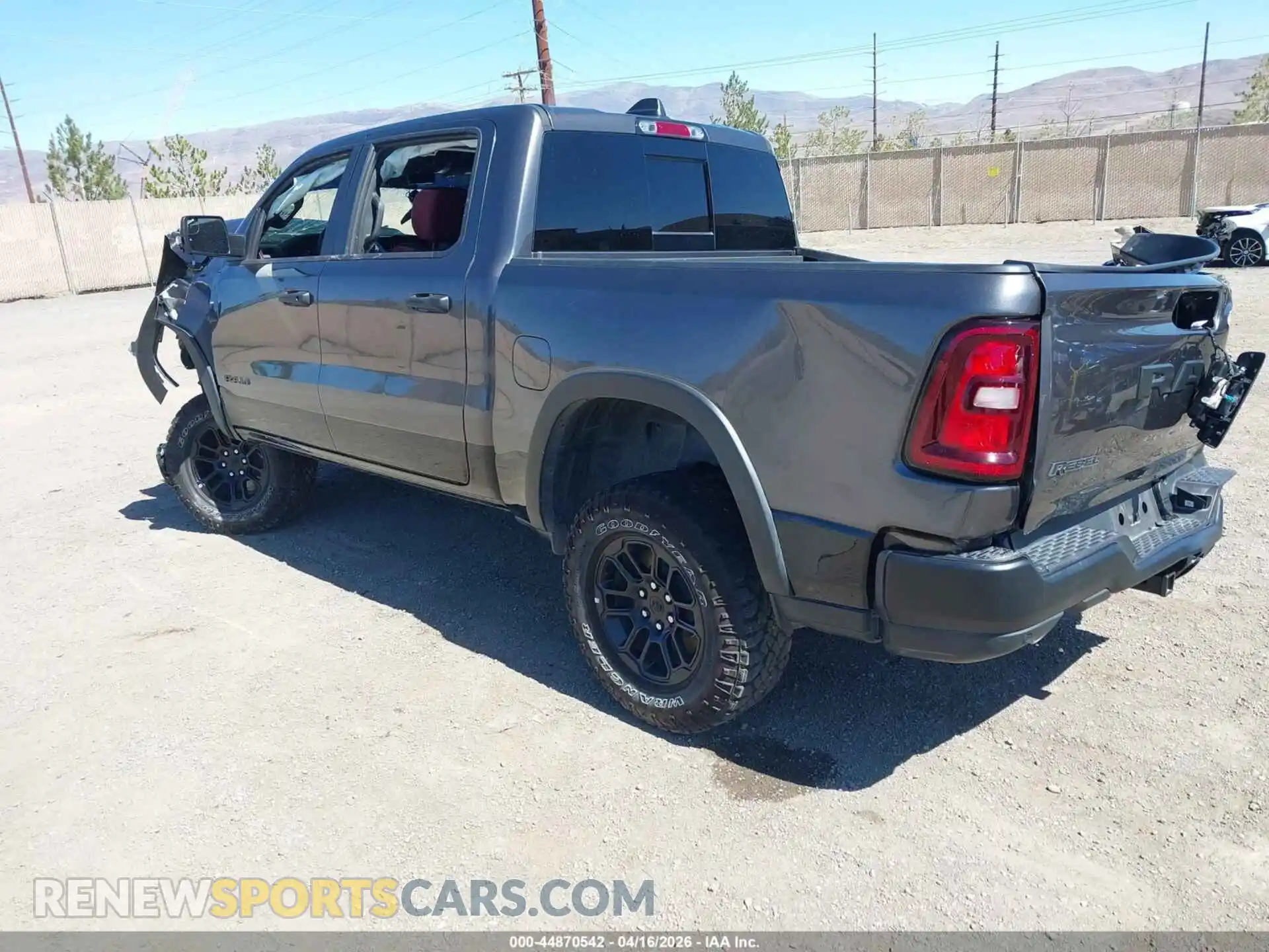 3 Photograph of a damaged car 1C6SRFLP9SN710862 RAM 1500 2025