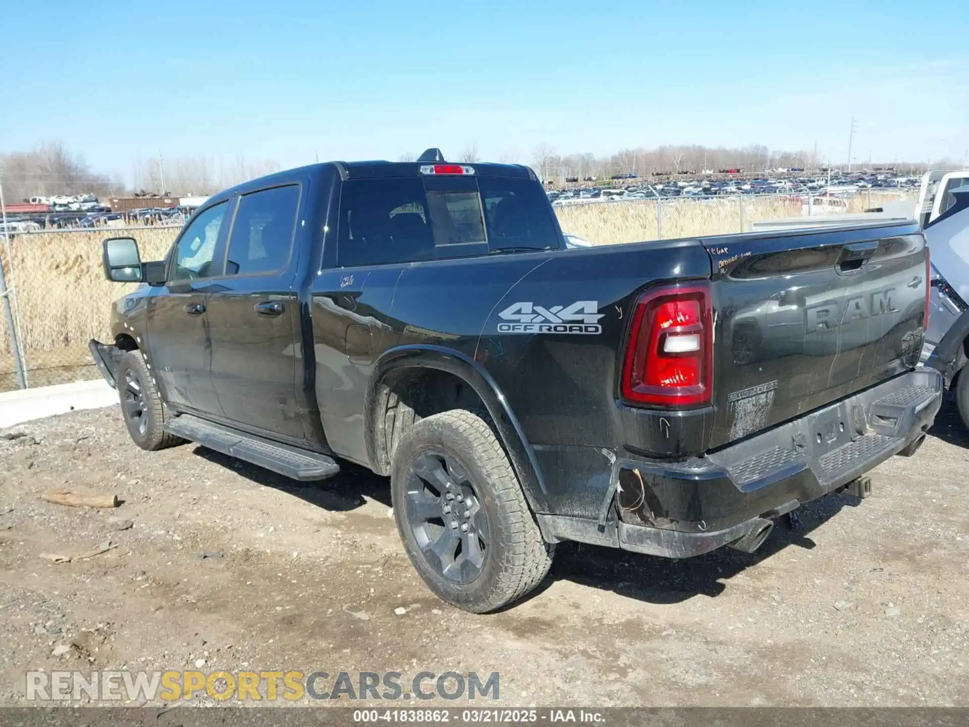 3 Photograph of a damaged car 1C6SRFMP2SN658960 RAM 1500 2025