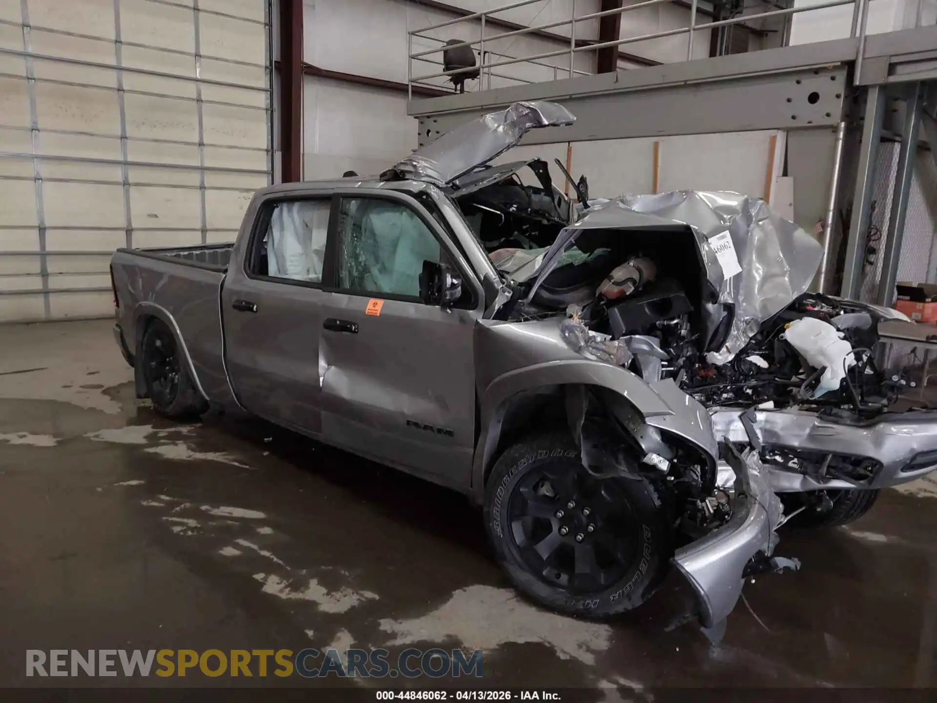1 Photograph of a damaged car 1C6SRFMP8SN726436 RAM 1500 2025