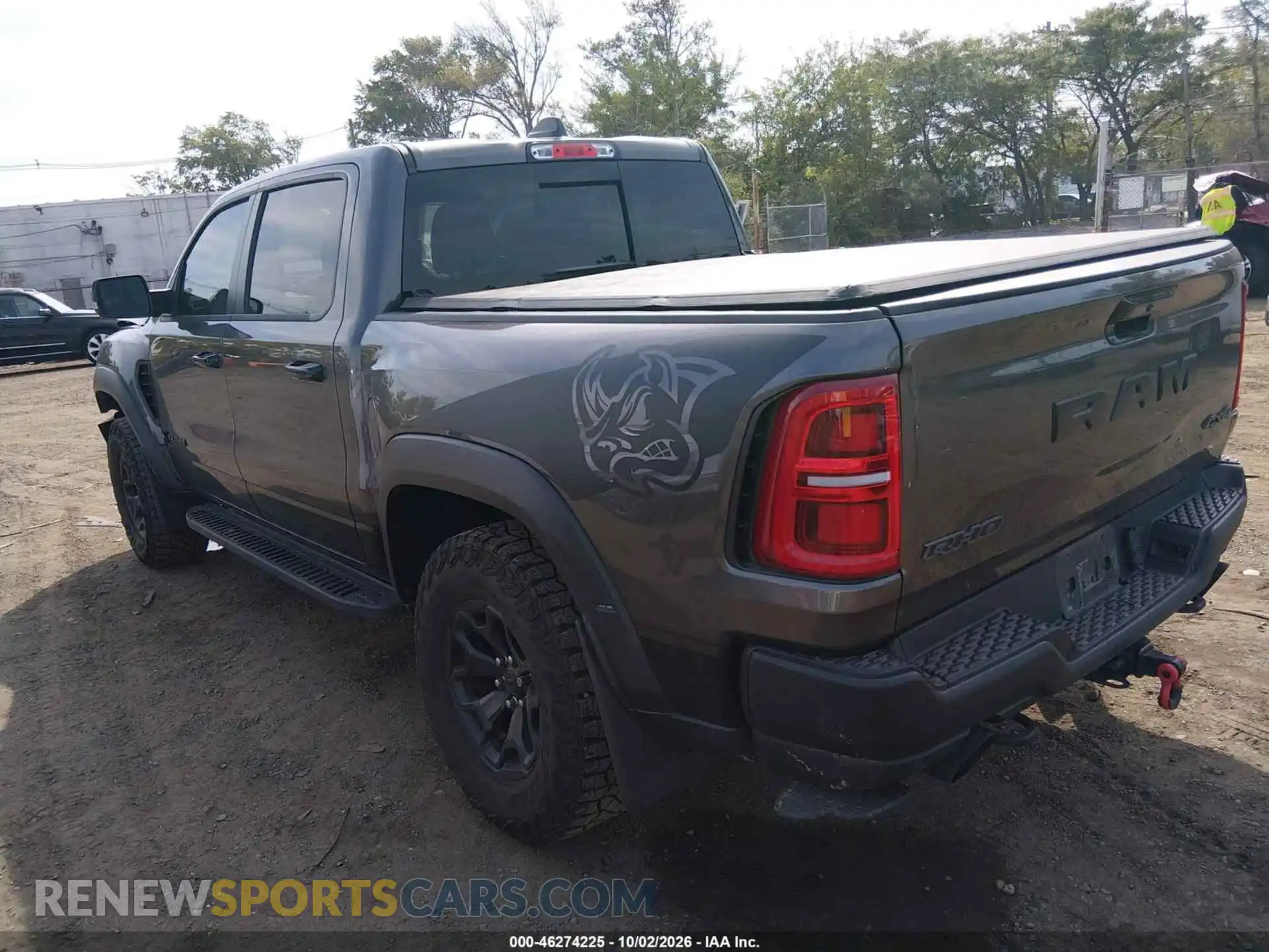 3 Photograph of a damaged car 1C6SRFUP2SN654911 RAM 1500 2025