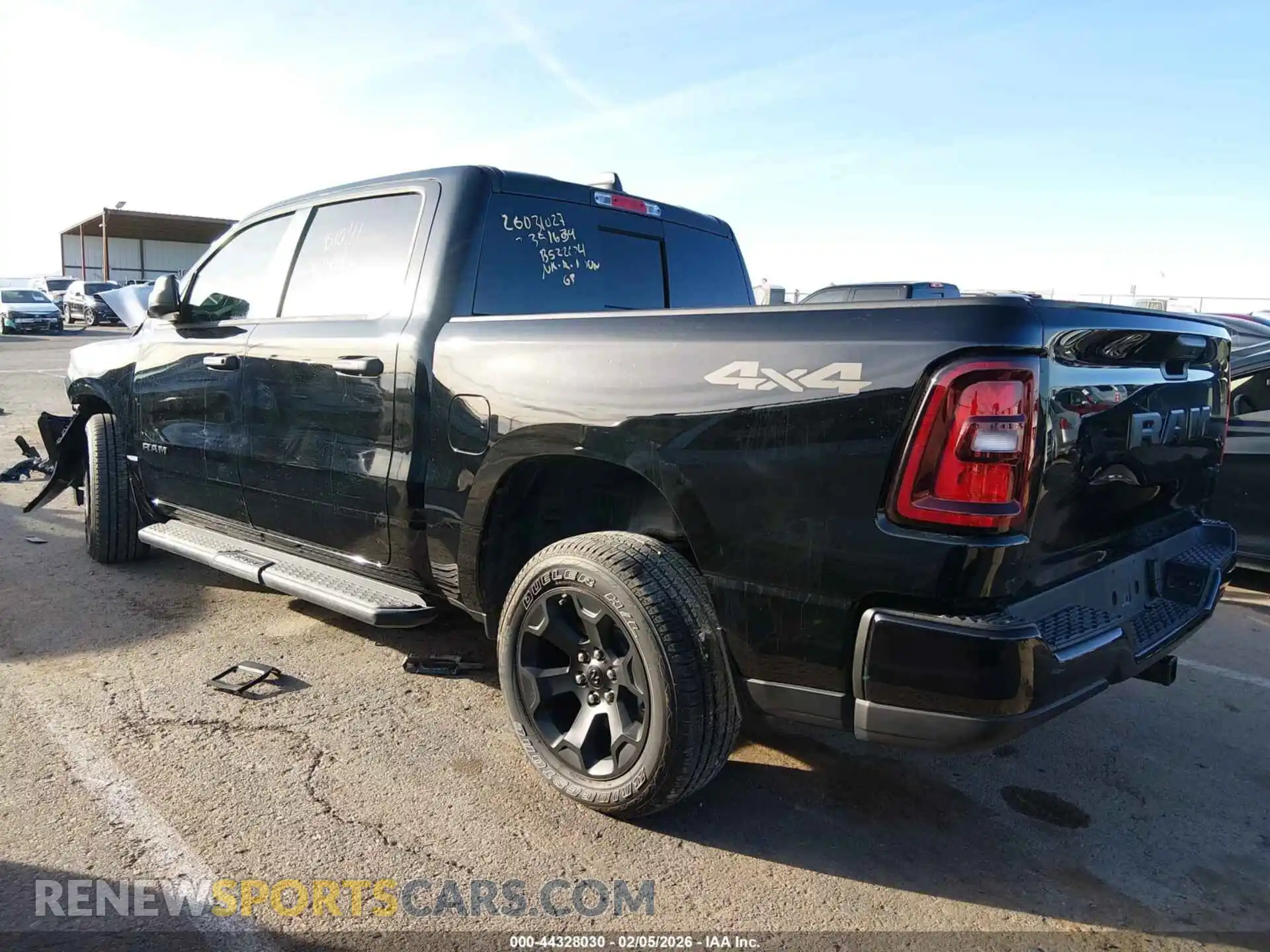 3 Photograph of a damaged car 3C6RRFGG8S4162825 RAM 1500 2025