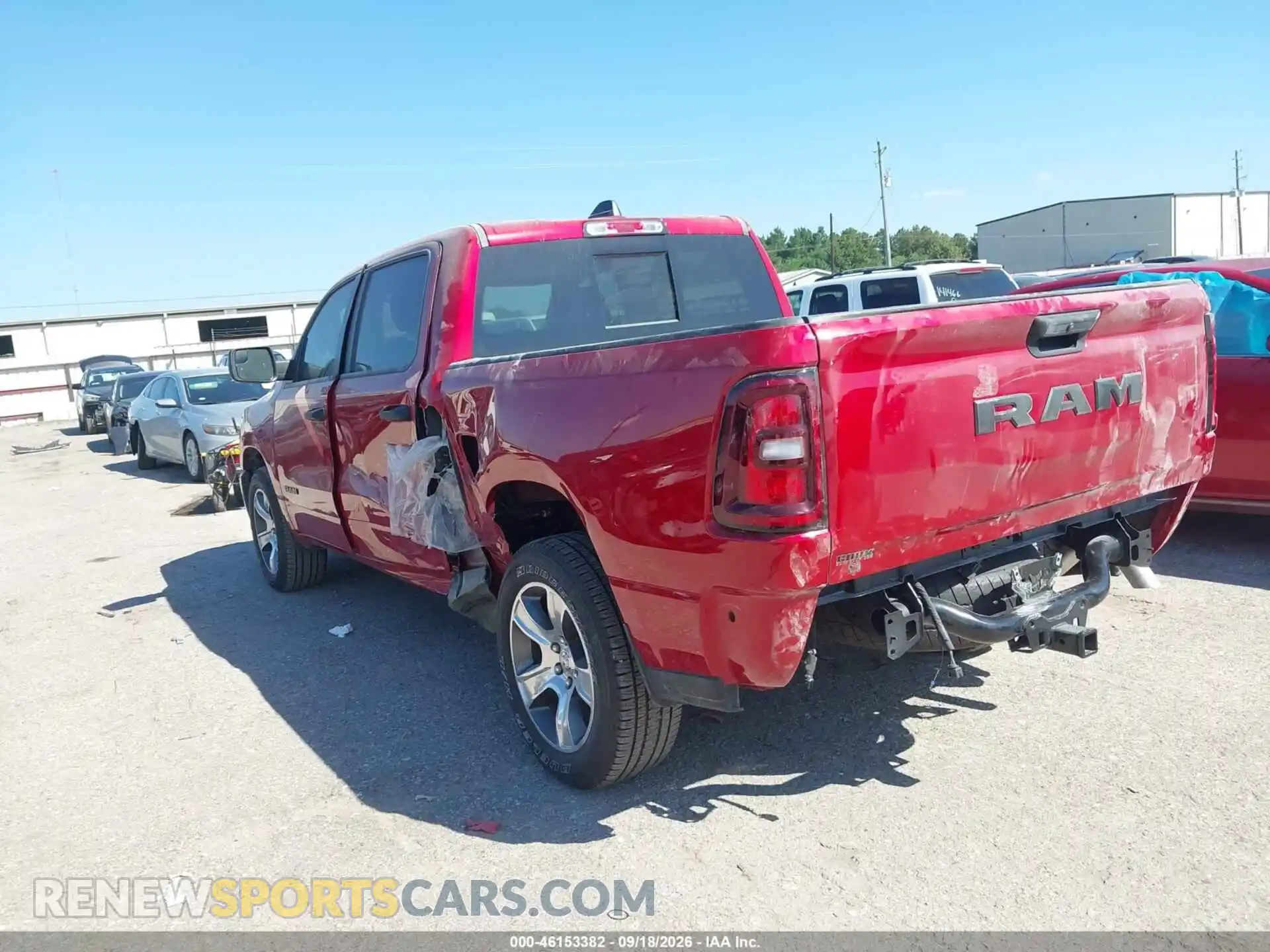 3 Photograph of a damaged car 1C6RREGG0TN308880 RAM 1500 2026