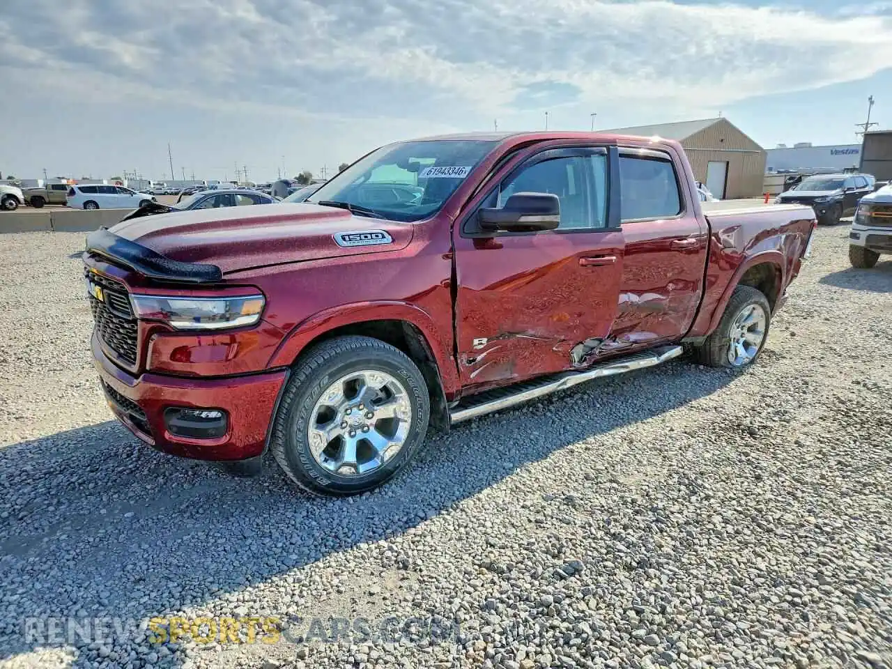 1 fotografías del automóvil dañado 1C6SRFFP9TN173536 RAM 1500 2026