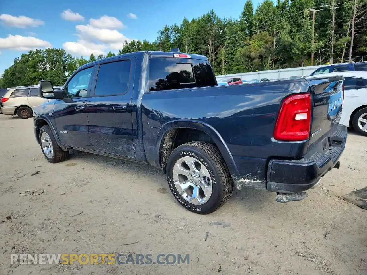 2 Photograph of a damaged car 1C6SRFFT4TN219495 RAM 1500 2026