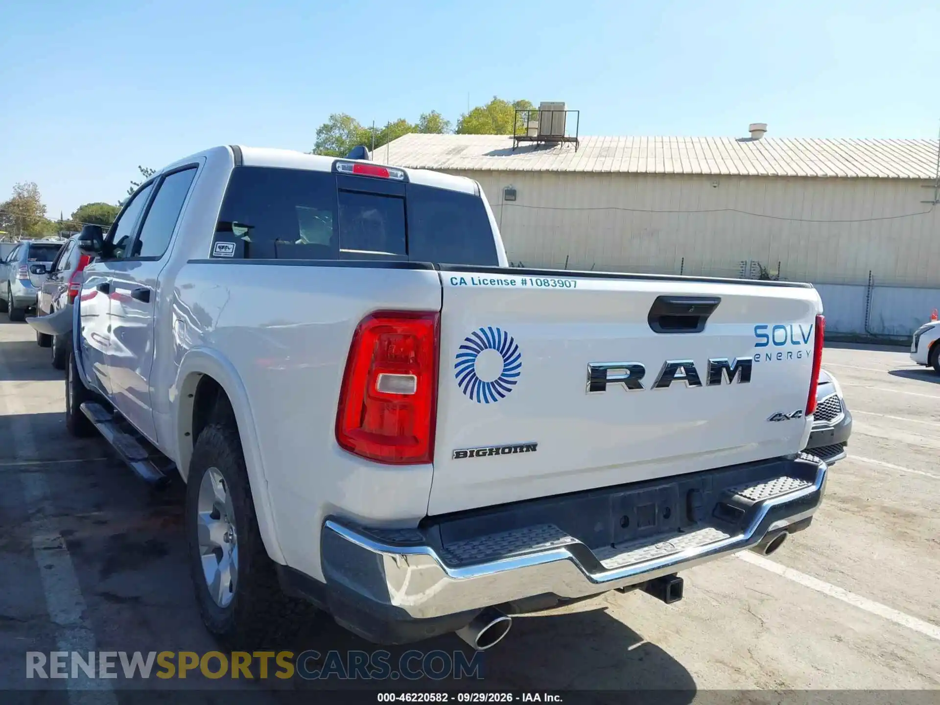 3 Photograph of a damaged car 1C6SRFFT5TN241506 RAM 1500 2026