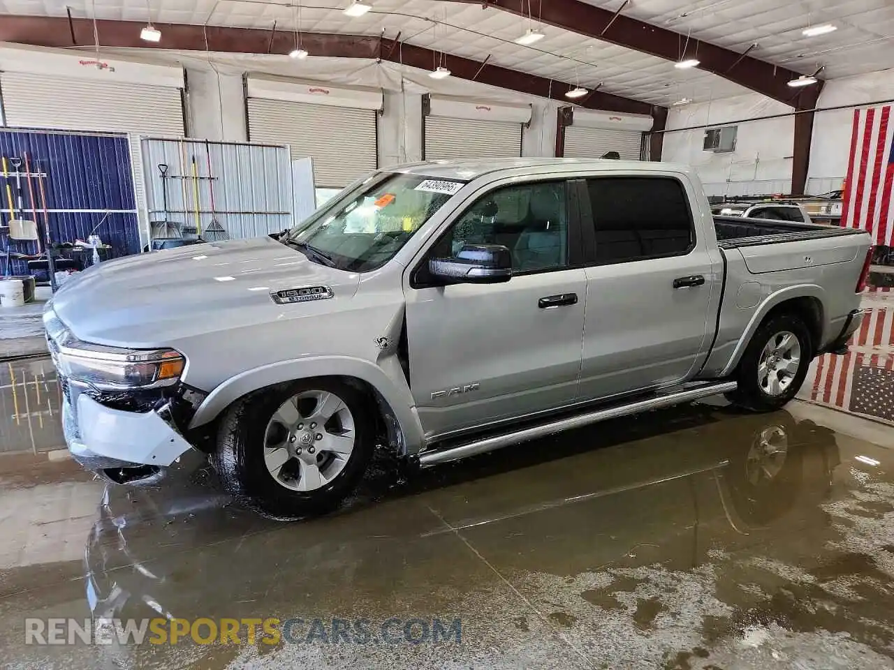 1 Photograph of a damaged car 1C6SRFFT7TN382643 RAM 1500 2026