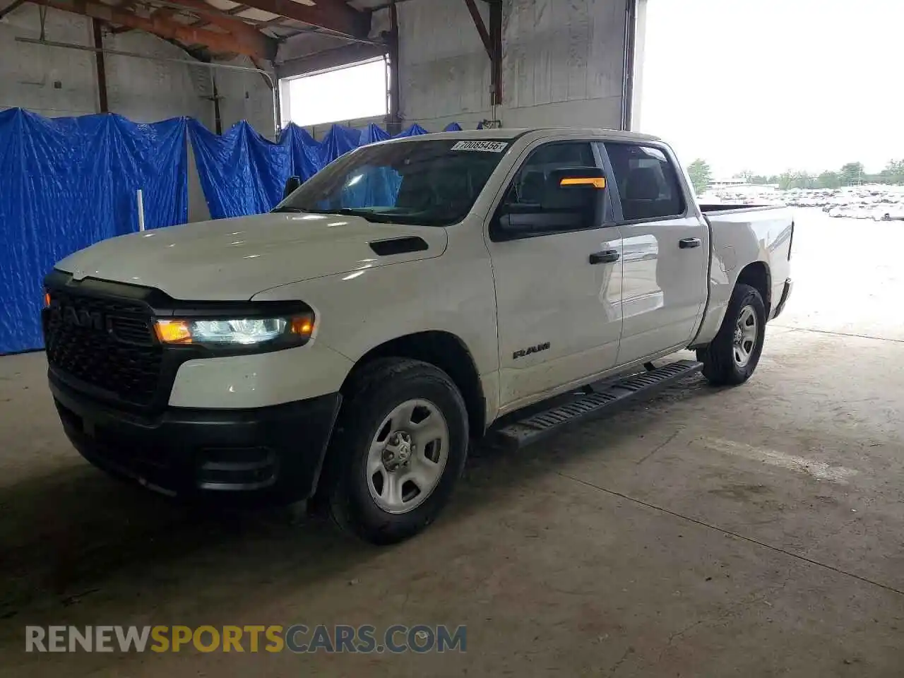 1 Photograph of a damaged car 1C6SRFGP5TN186086 RAM 1500 2026