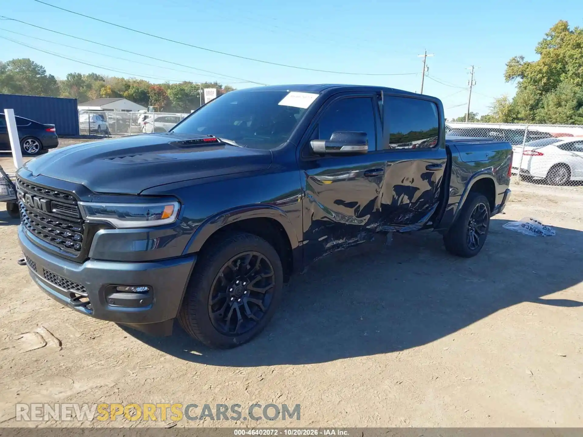 2 Photograph of a damaged car 1C6SRFHP3TN174887 RAM 1500 2026