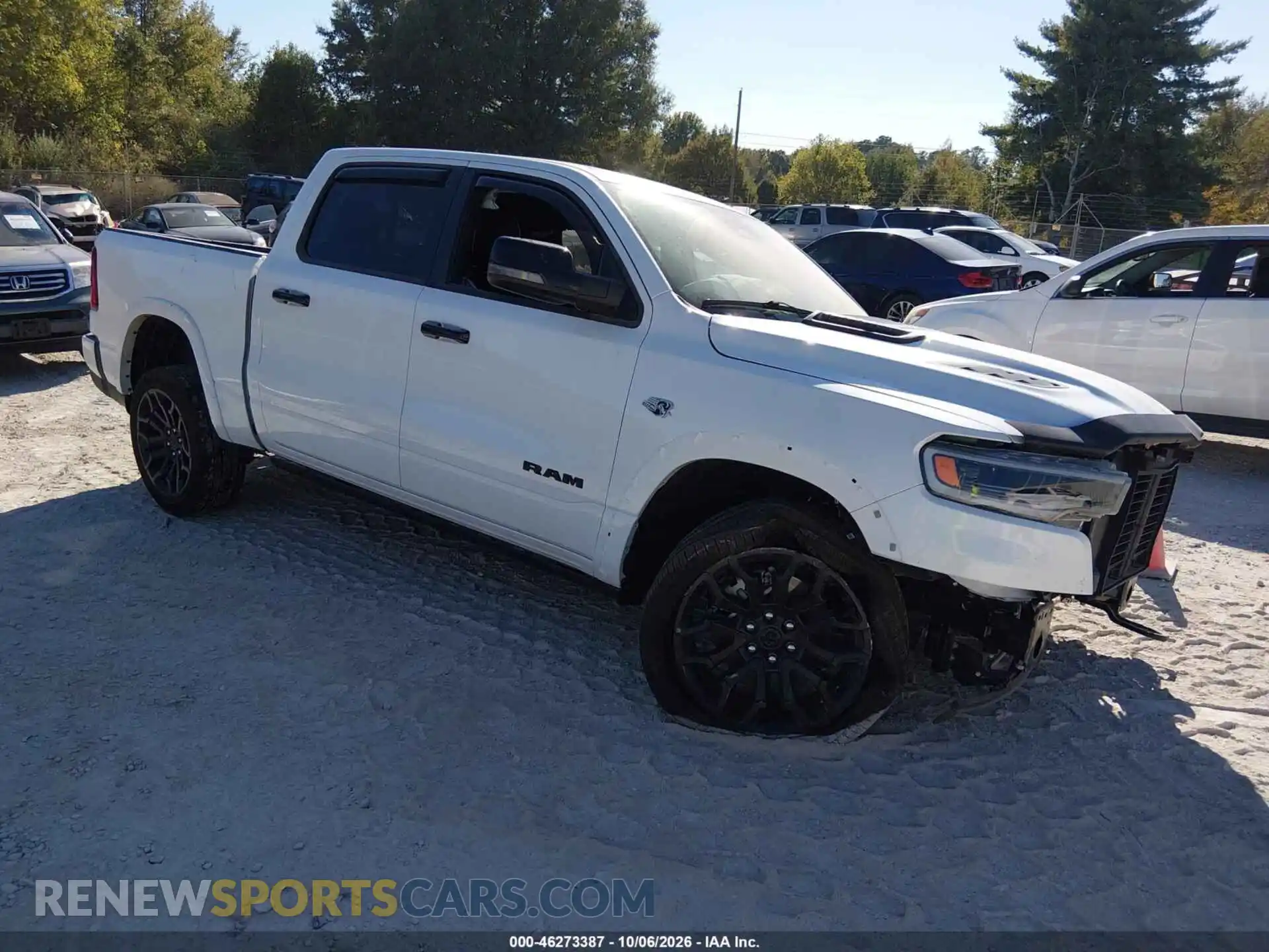 1 Photograph of a damaged car 1C6SRFHT7TN291532 RAM 1500 2026