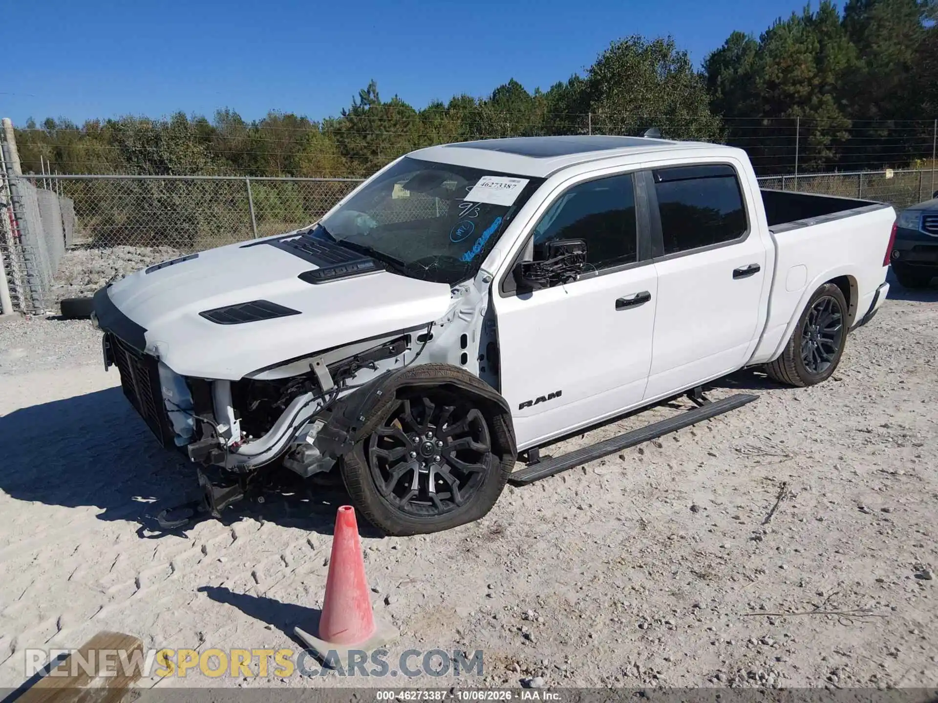 2 Photograph of a damaged car 1C6SRFHT7TN291532 RAM 1500 2026