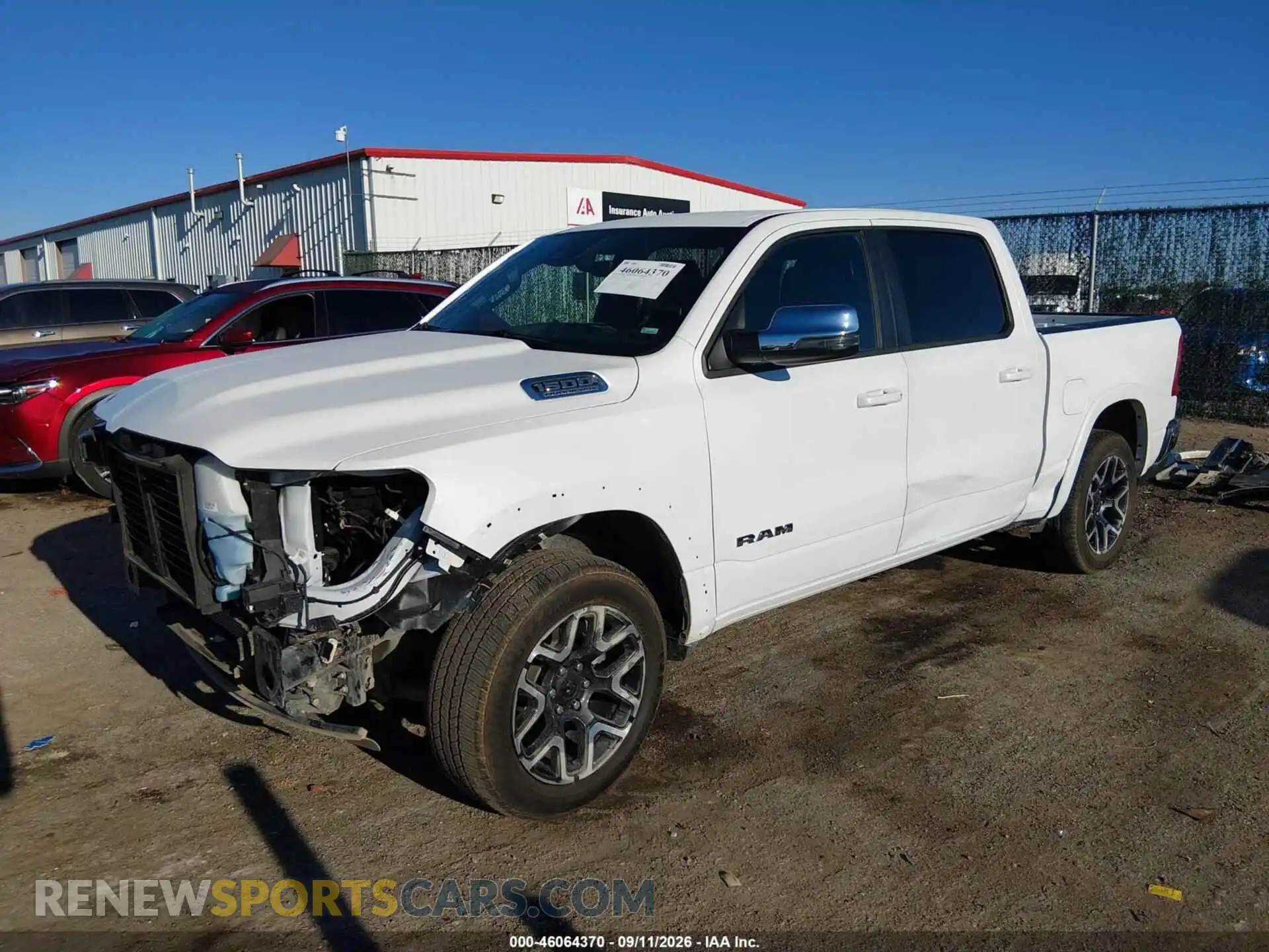 2 Photograph of a damaged car 1C6SRFJP0TN345623 RAM 1500 2026