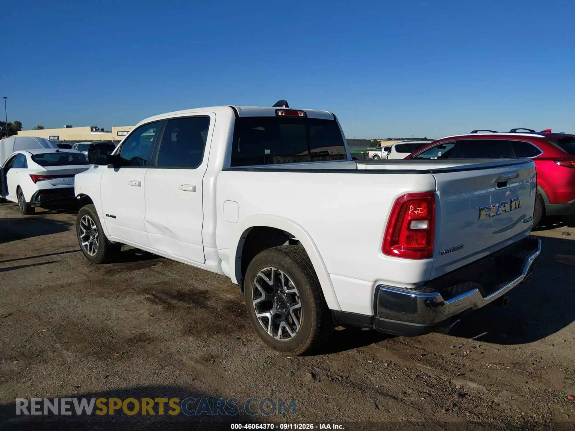 3 Photograph of a damaged car 1C6SRFJP0TN345623 RAM 1500 2026