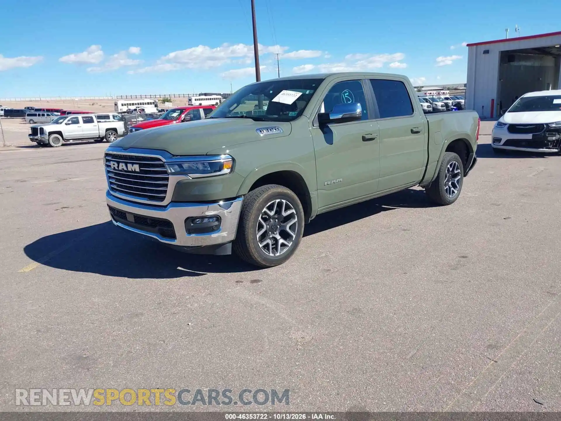 2 fotografías del automóvil dañado 1C6SRFJP2TN322506 RAM 1500 2026