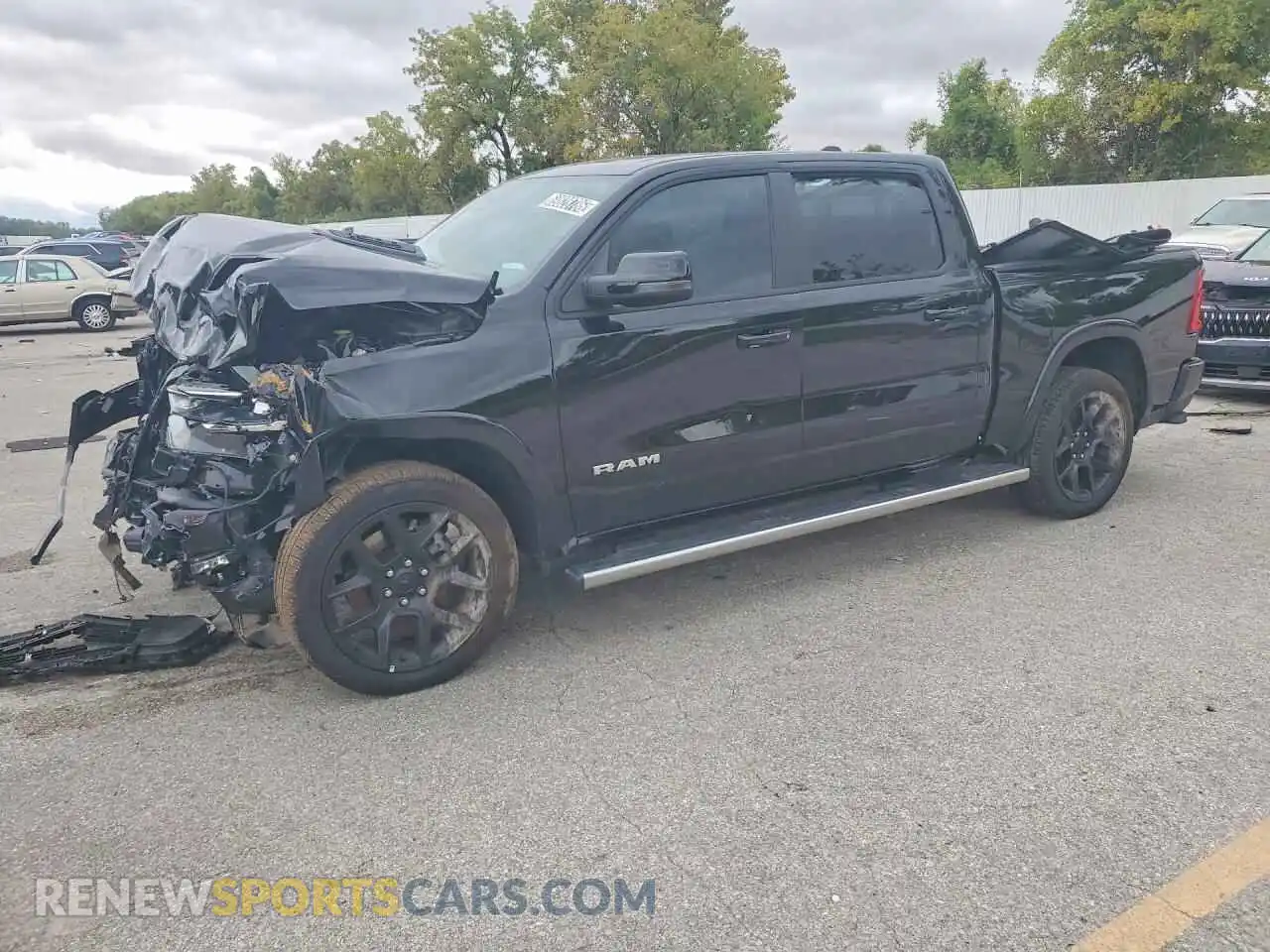 1 Photograph of a damaged car 1C6SRFJP5TN394803 RAM 1500 2026