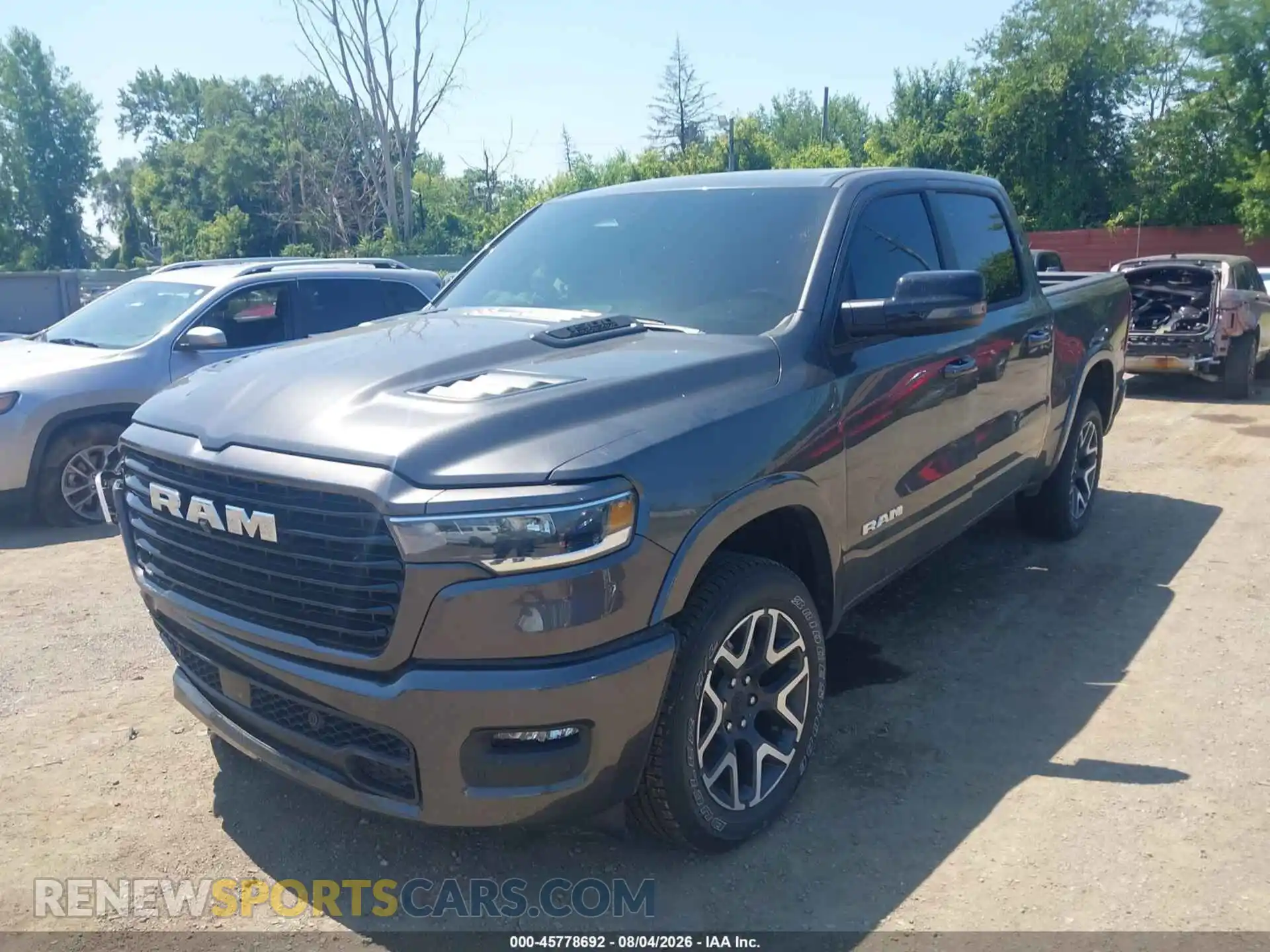 2 Photograph of a damaged car 1C6SRFJP7TN157715 RAM 1500 2026
