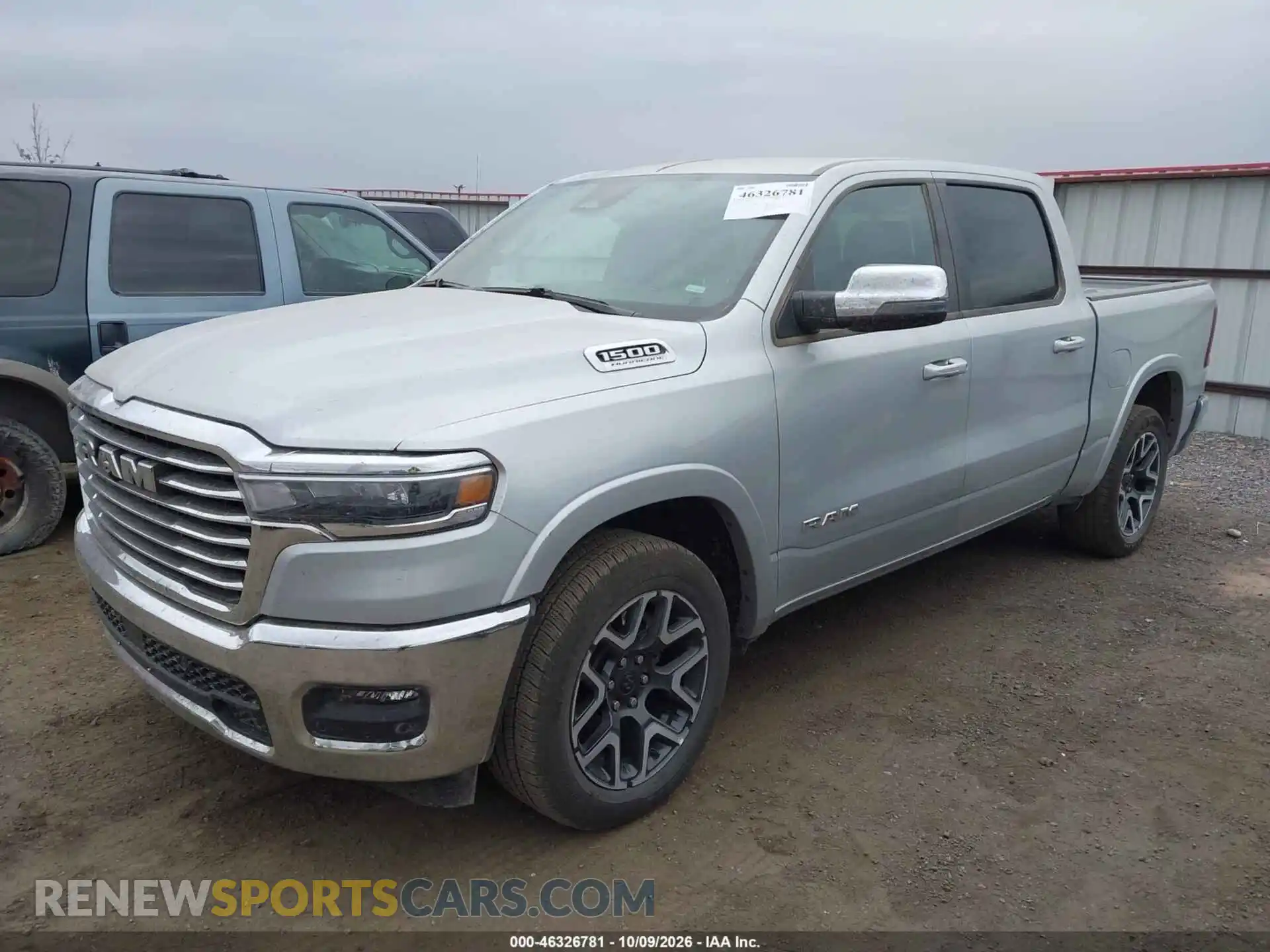 2 Photograph of a damaged car 1C6SRFJP8TN325880 RAM 1500 2026