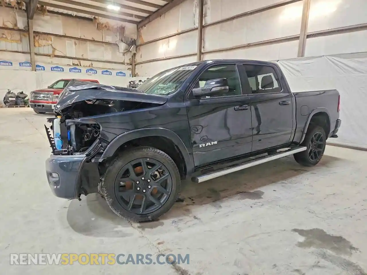 1 Photograph of a damaged car 1C6SRFJP9TN376885 RAM 1500 2026