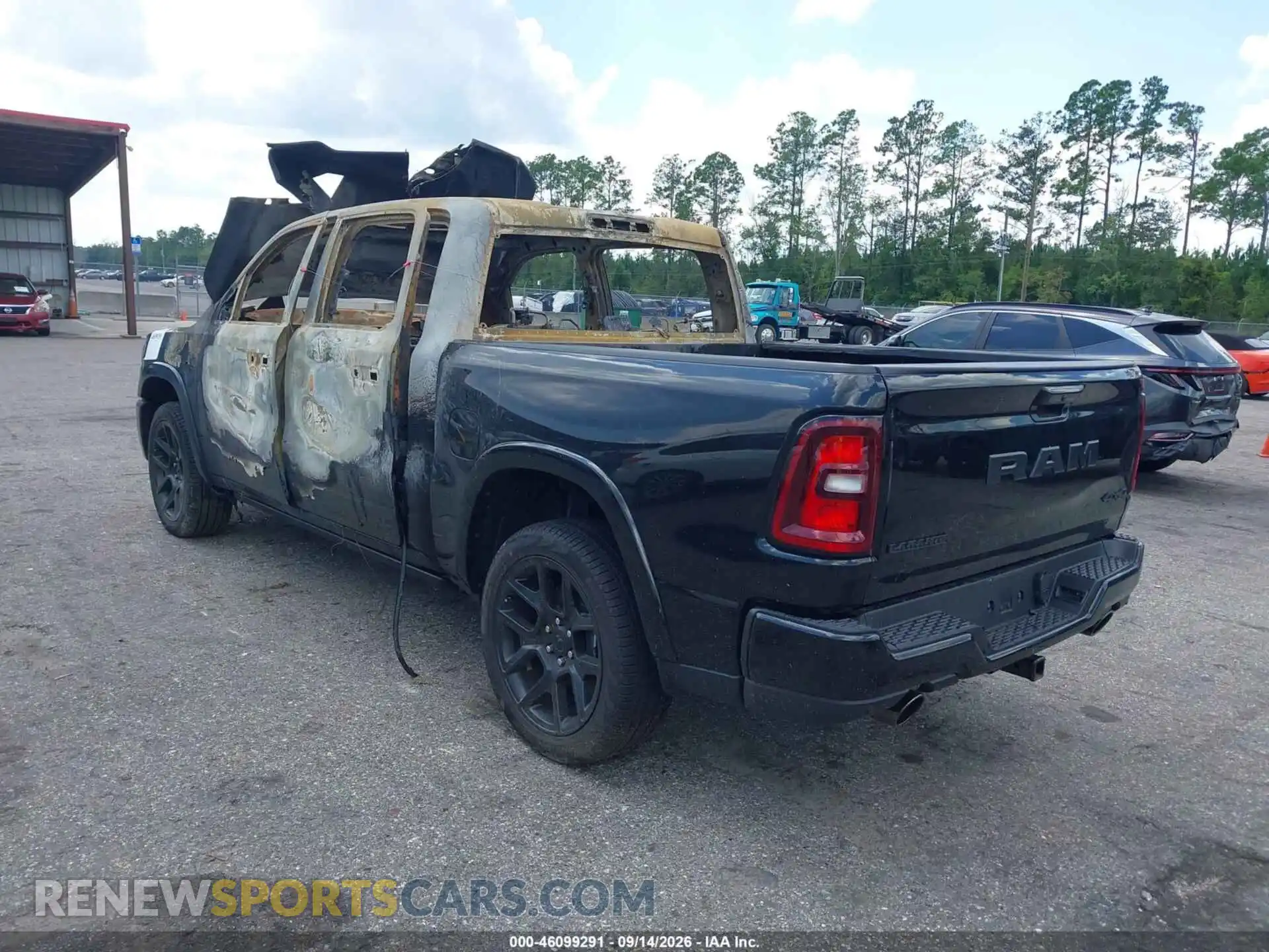 3 Photograph of a damaged car 1C6SRFJT3TN357567 RAM 1500 2026