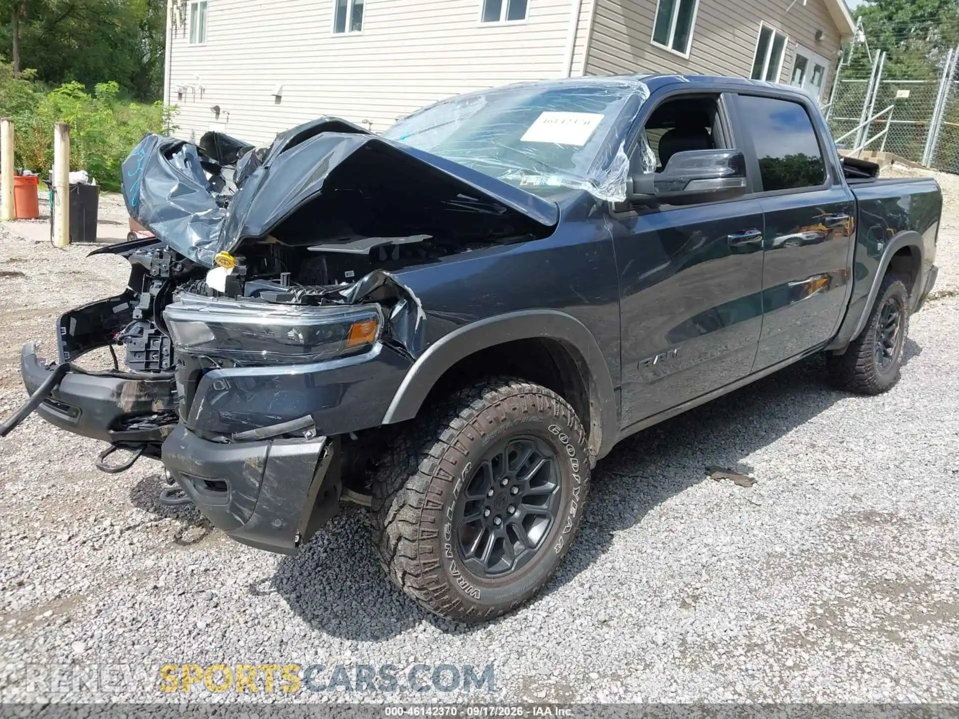 2 Photograph of a damaged car 1C6SRFLP6TN207033 RAM 1500 2026
