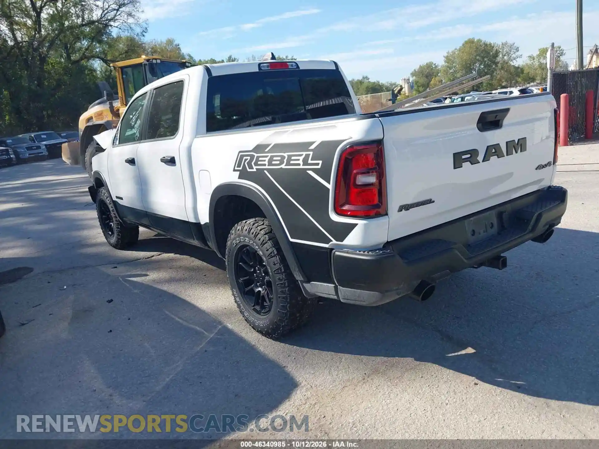 3 Photograph of a damaged car 1C6SRFLP8TN249025 RAM 1500 2026