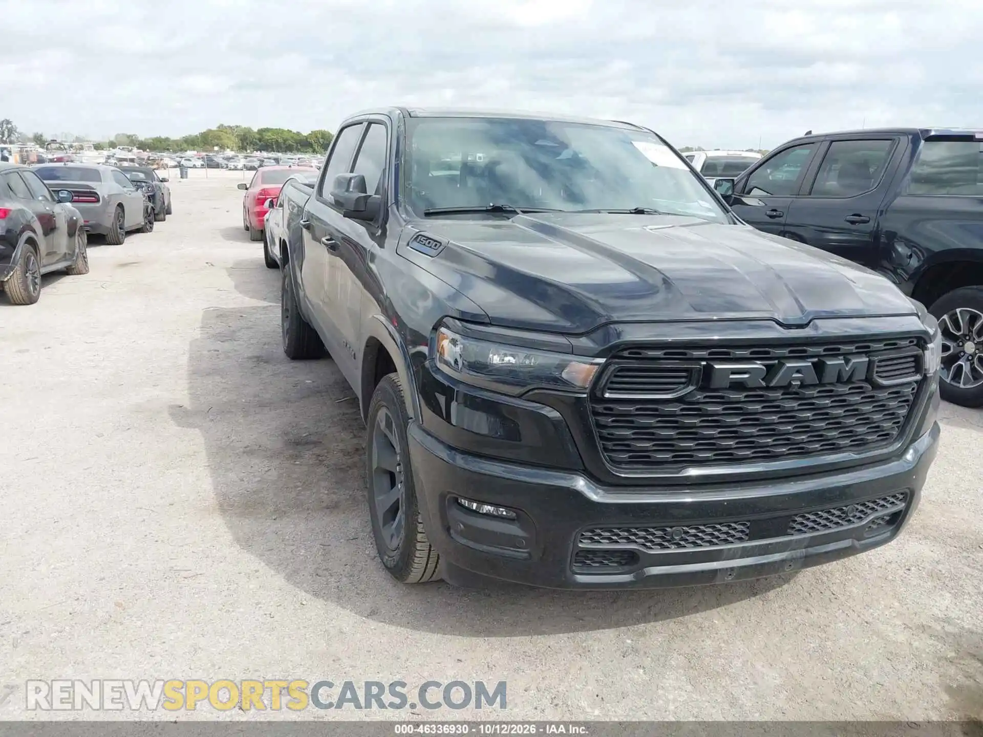 1 Photograph of a damaged car 3C6RREFG0T4187781 RAM 1500 2026