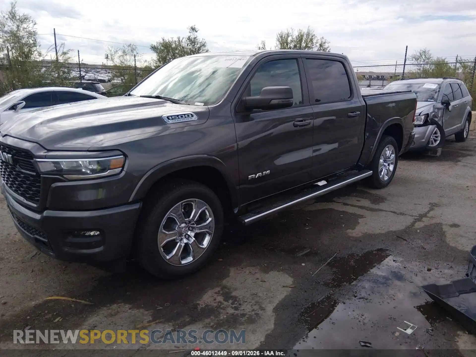2 Photograph of a damaged car 3C6RREFP5T4165548 RAM 1500 2026