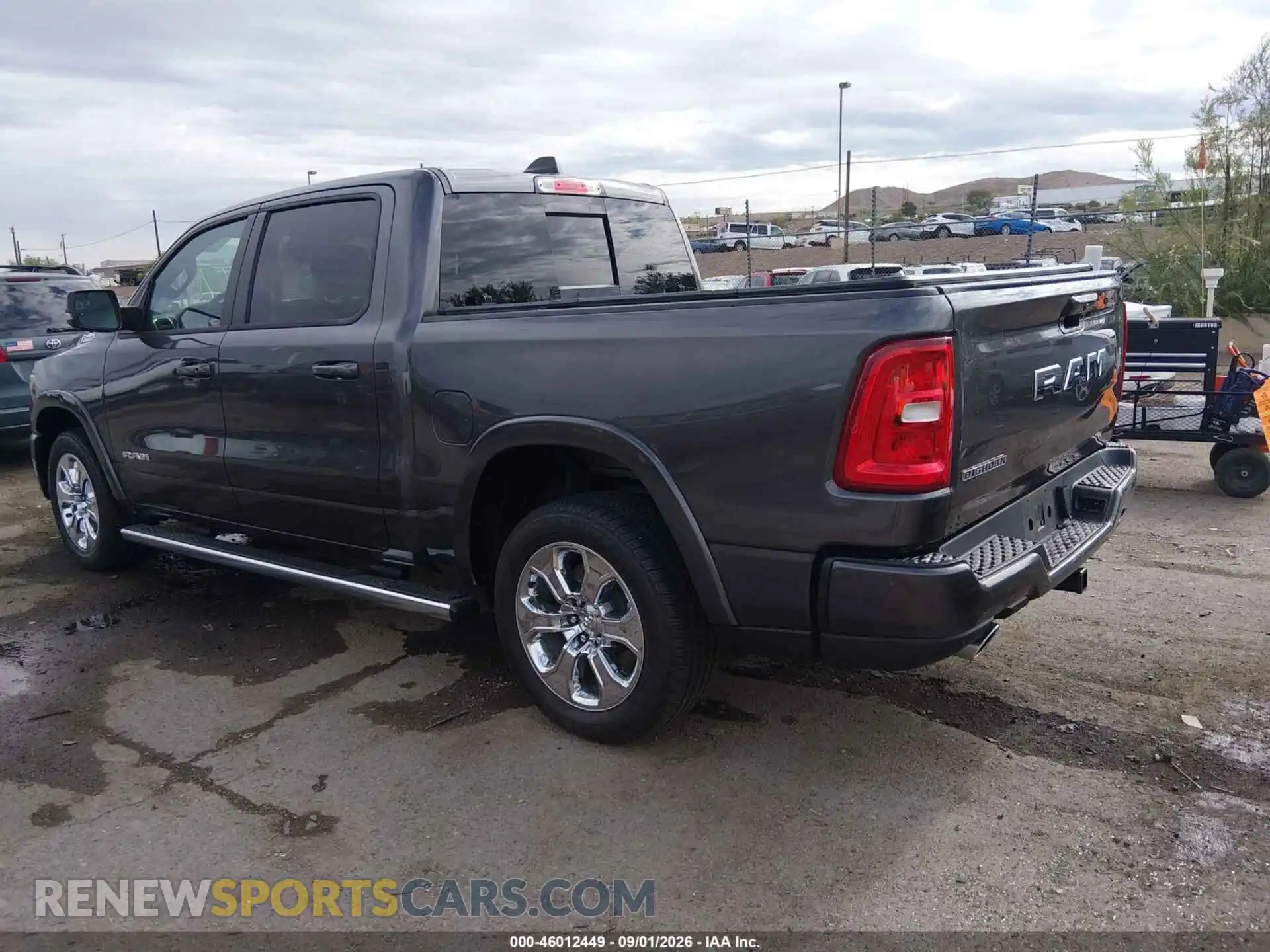 3 Photograph of a damaged car 3C6RREFP5T4165548 RAM 1500 2026